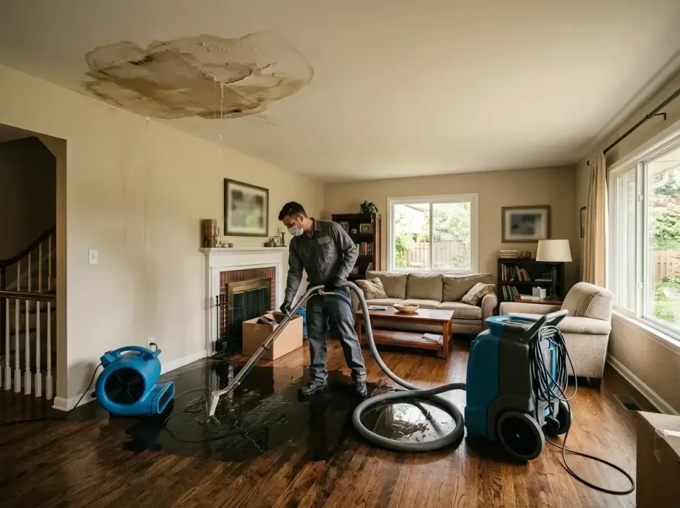 attic-pipe-burst-ceiling-drip-008 — frequently asked questions, Water Damage Restoration & Carpet Care in Mechanicsburg, PA